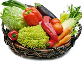 Зеленчуци в кошницата