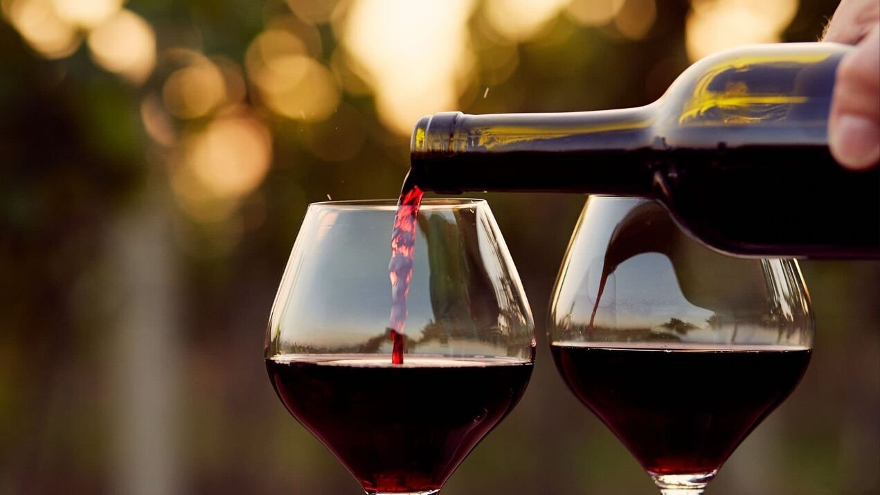 червено вино за повишаване на потентността